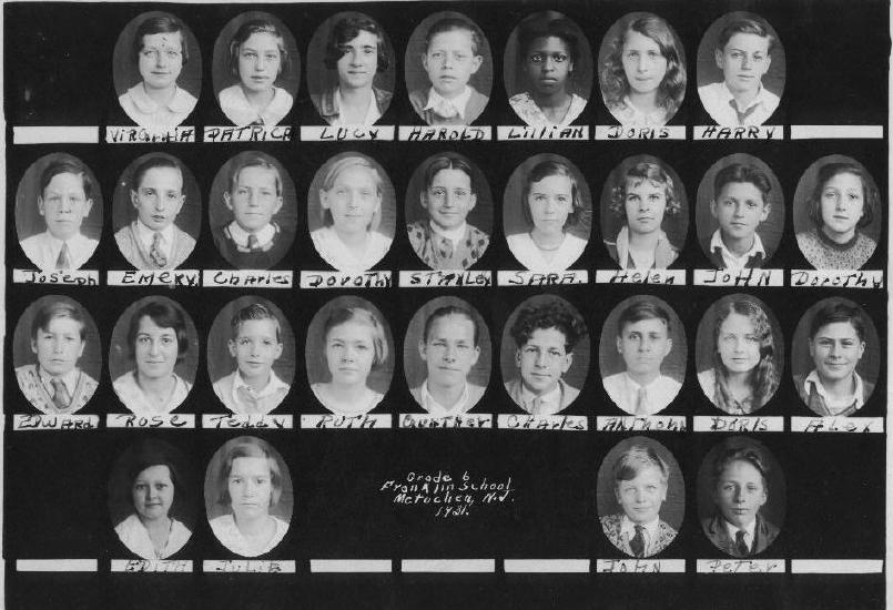 6th grade 1931