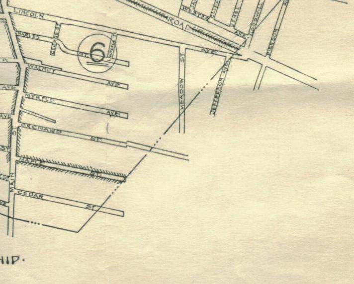 Metuchen map 1939