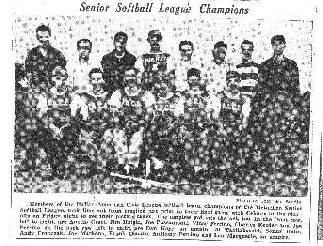 italian american club newspaper photo