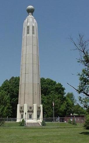 View of tower from Tower Rd - Christie Street is on the right
