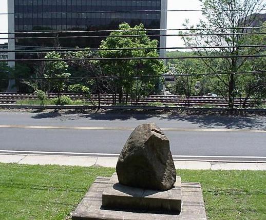 across the street from Edison's home site