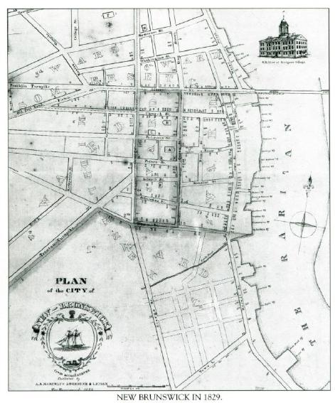 1829 city map